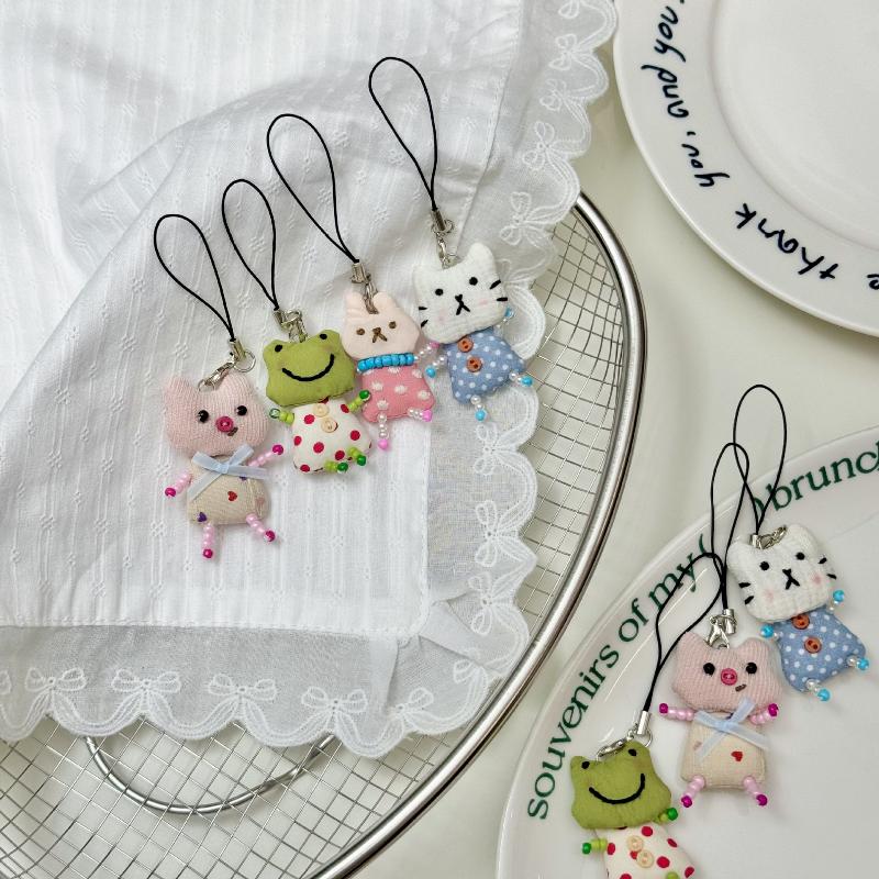 신상품 귀여운 개구리 돼지 고양이 펜던트 키체인 여성용 - Women'S Young Bags 리뷰 및 가격
