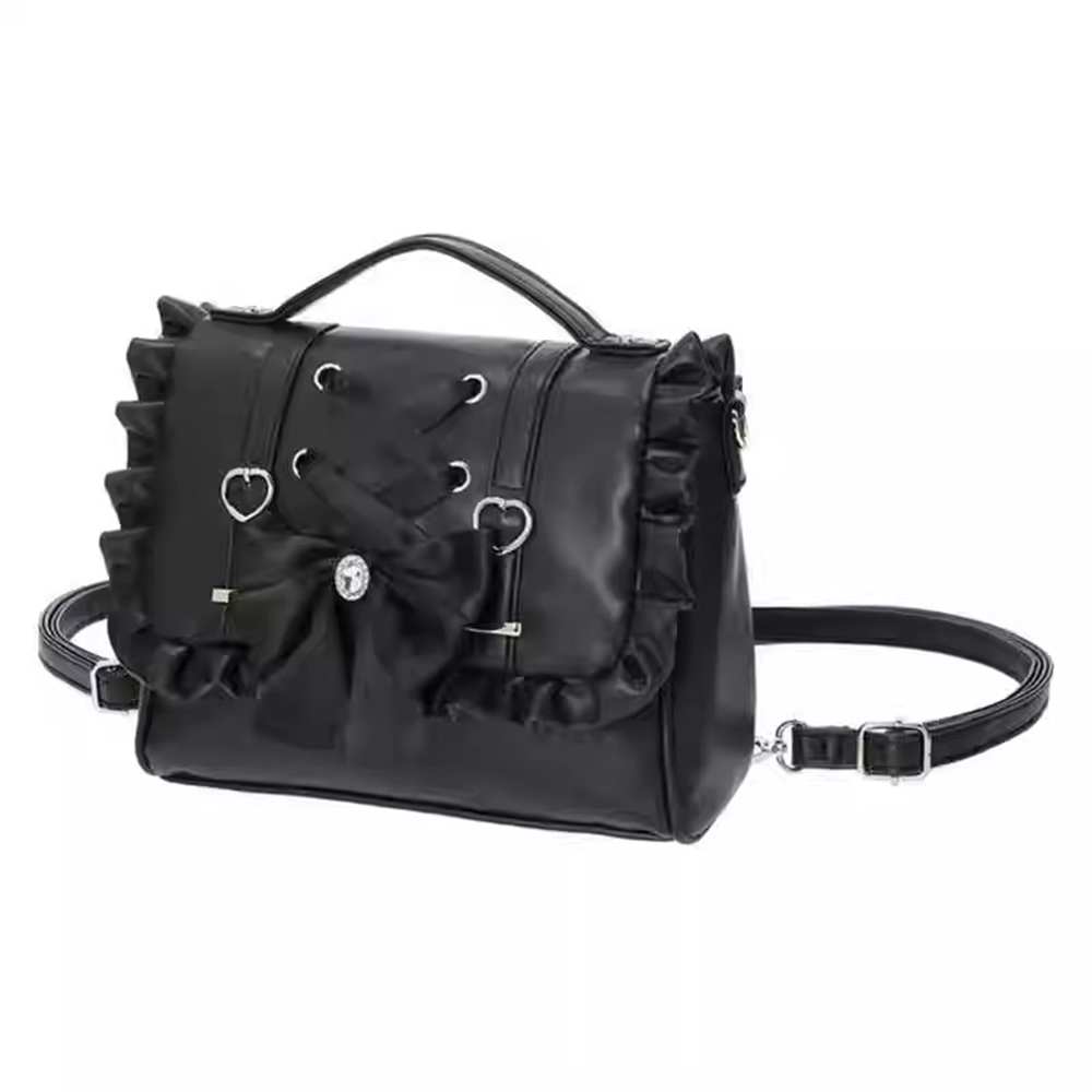 로리타 코스프레 가방 소녀 Jirai Kei 가죽 핸드 - Women'S Young Bags 리뷰 및 가격