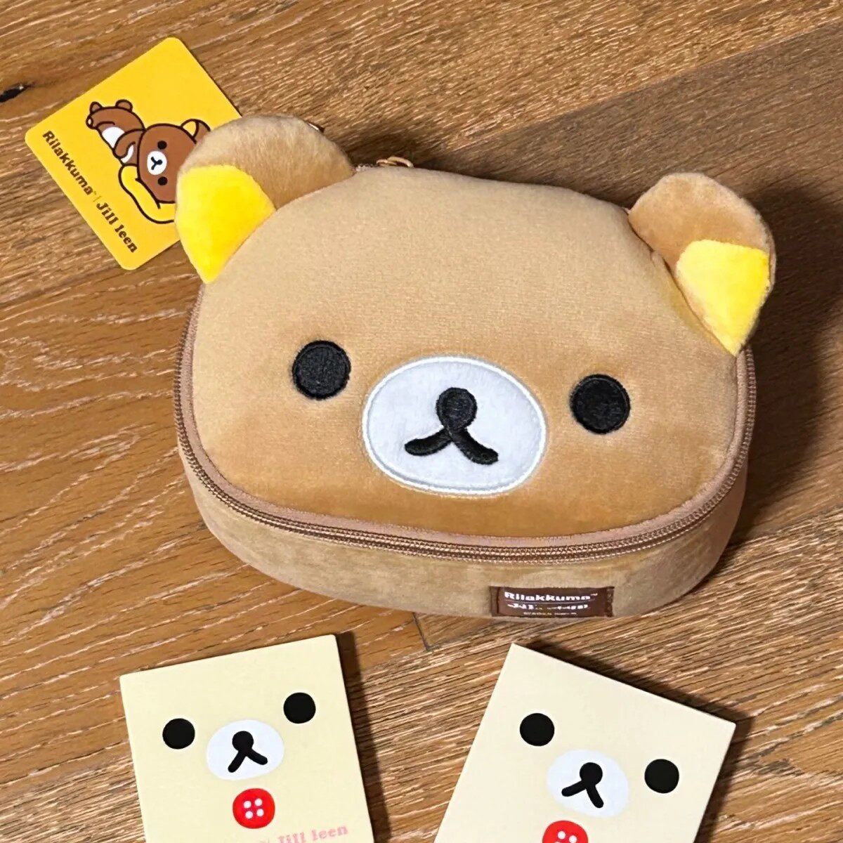 새로운 리락쿠마 공동 브랜드 만화 귀여운 플러시 베어  - Women'S Young Bags 리뷰 및 가격