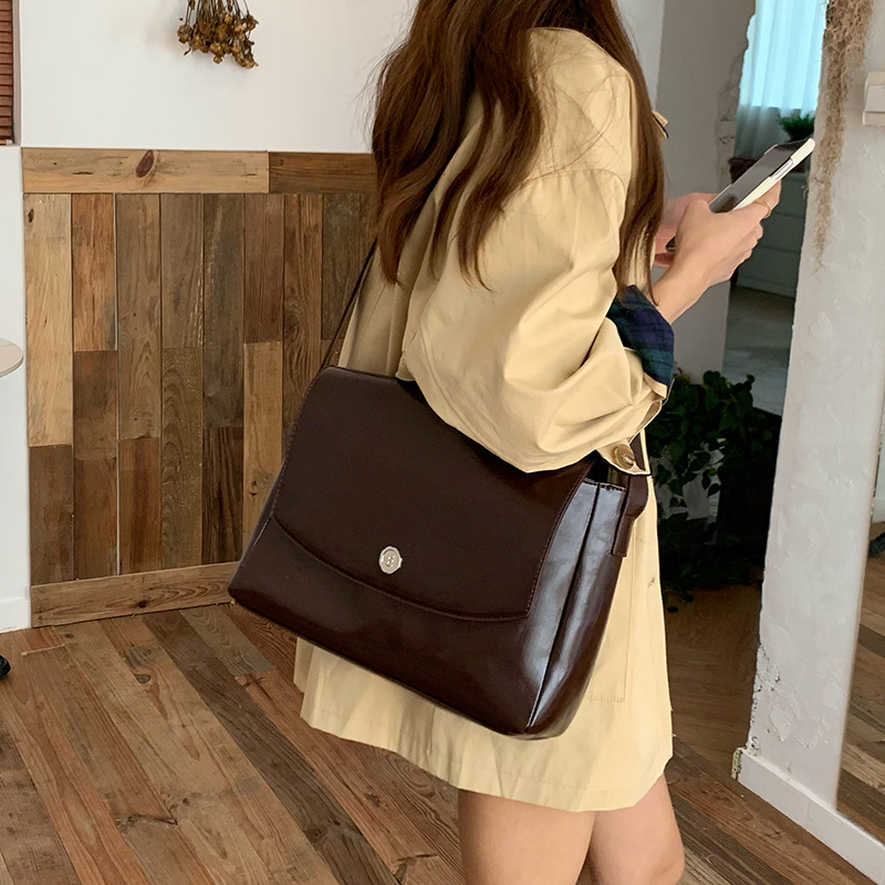 CGCBAG 여성용 빈티지 레이지 용량 메신저백, 심플 - Women Bags On Sale 리뷰 및 가격