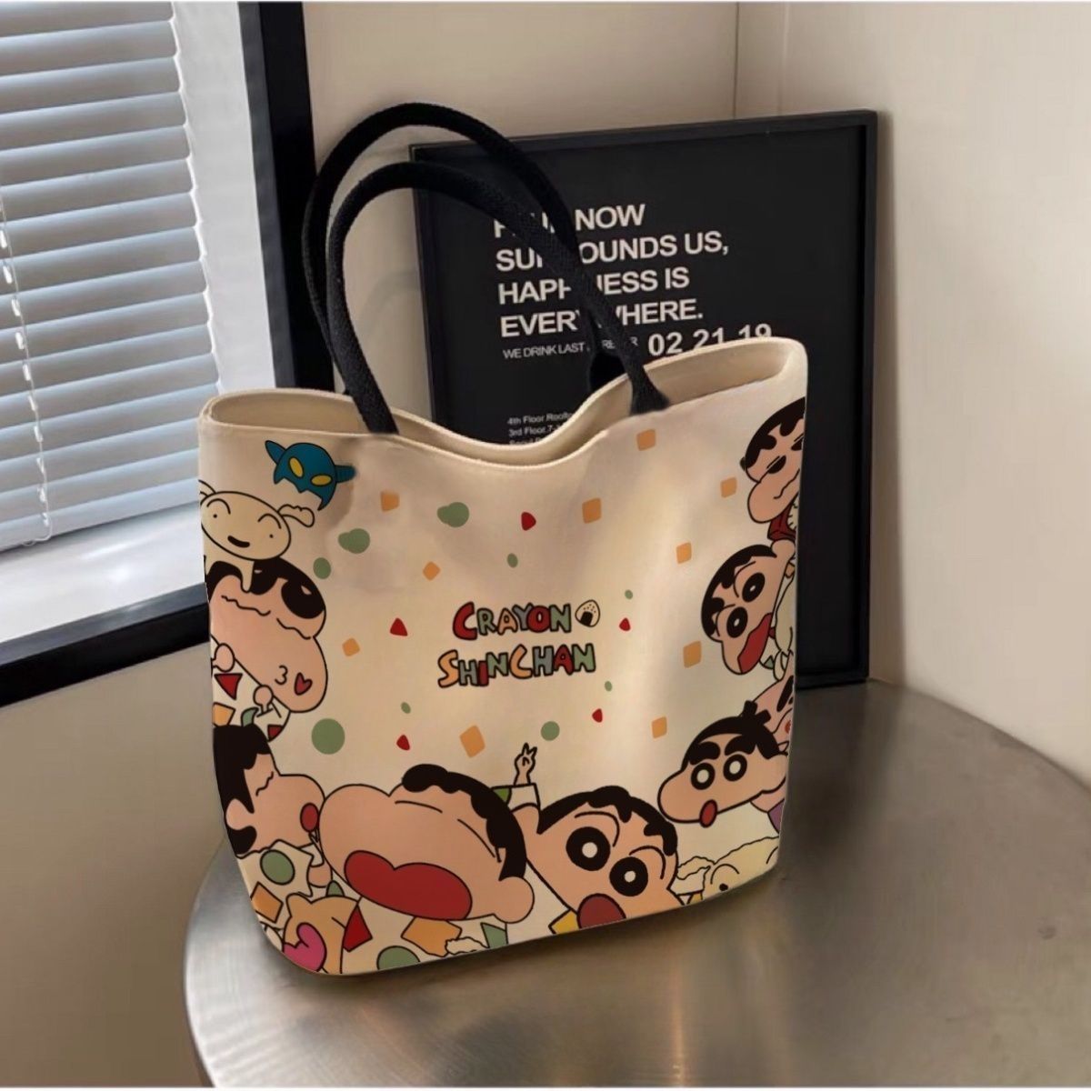 2026 새로운 크레용 신짱 캔버스 토트 백 대용량 여 - Women'S Bags Handbags 리뷰 및 가격